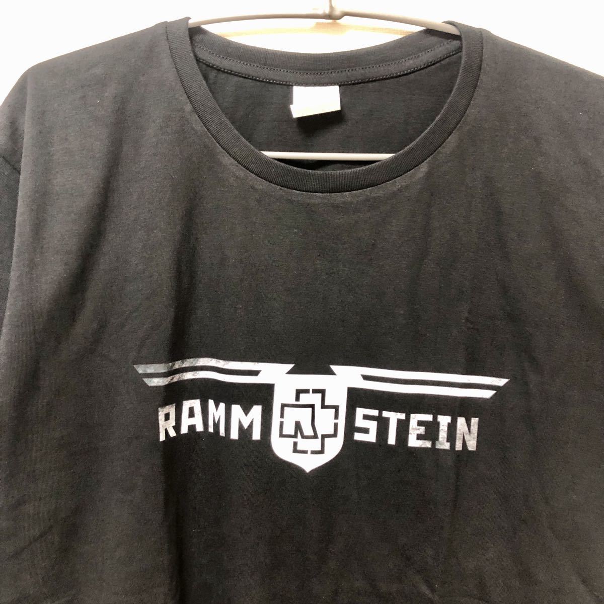 RAMMSTEIN Tシャツ ロゴ バンドTシャツ ラムシュタイン 半袖Tシャツ