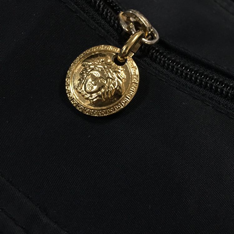 ヴェルサーチェ VERSACE メデューサ 黒 トートバッグ 正規品 ...