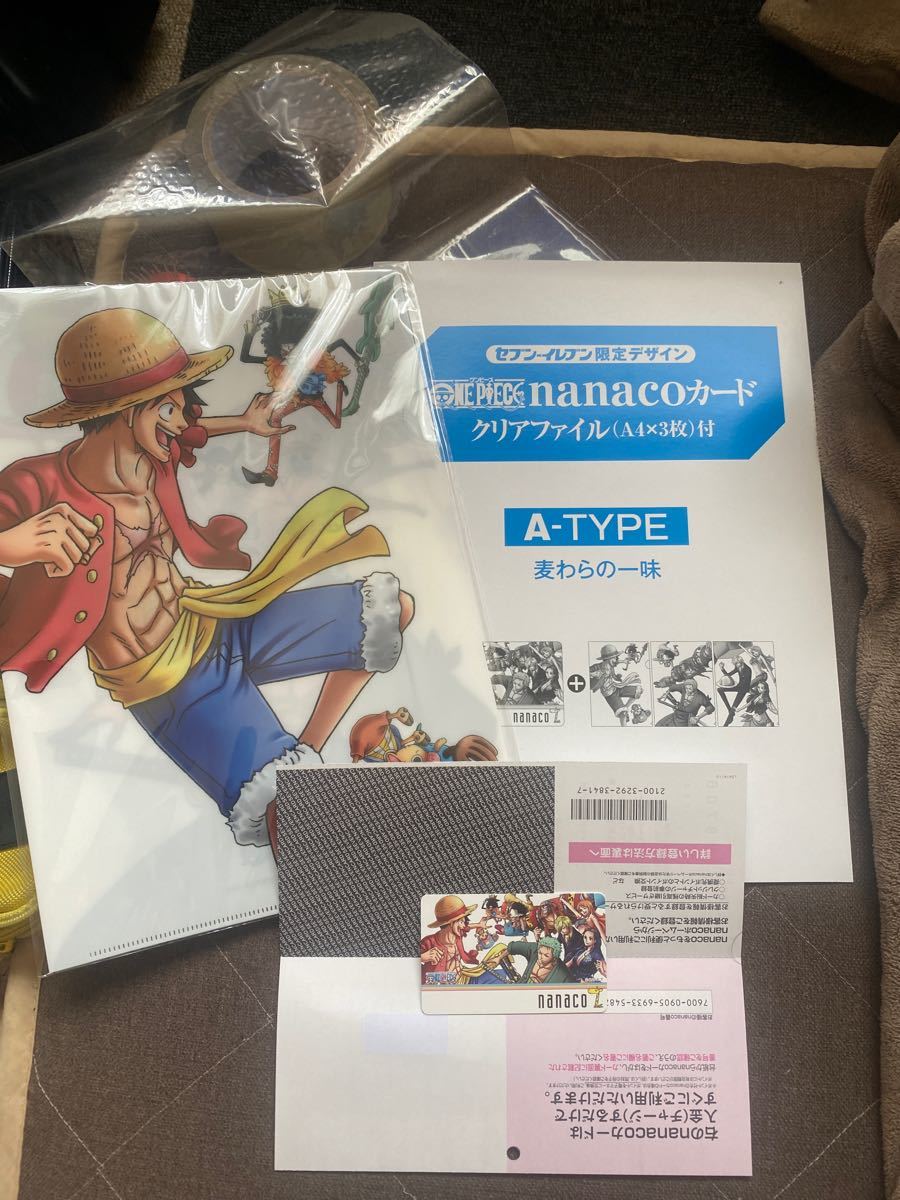 Paypayフリマ セブンイレブン限定 One Pieceクリアファイル ナナコカードセット Paypayフリマ セブンイレブン限定 One Pieceクリアファイル ナナコカードセット