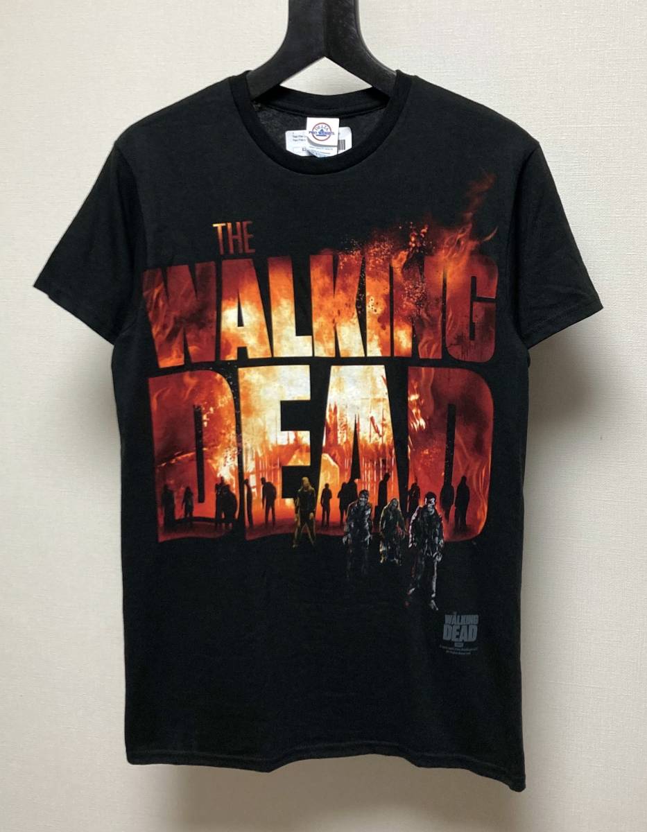 未使用品 ウォーキングデッド Tシャツ コピーライト 2013年 The Walking Dead 黒 ゾンビ 海外ドラマ 映画