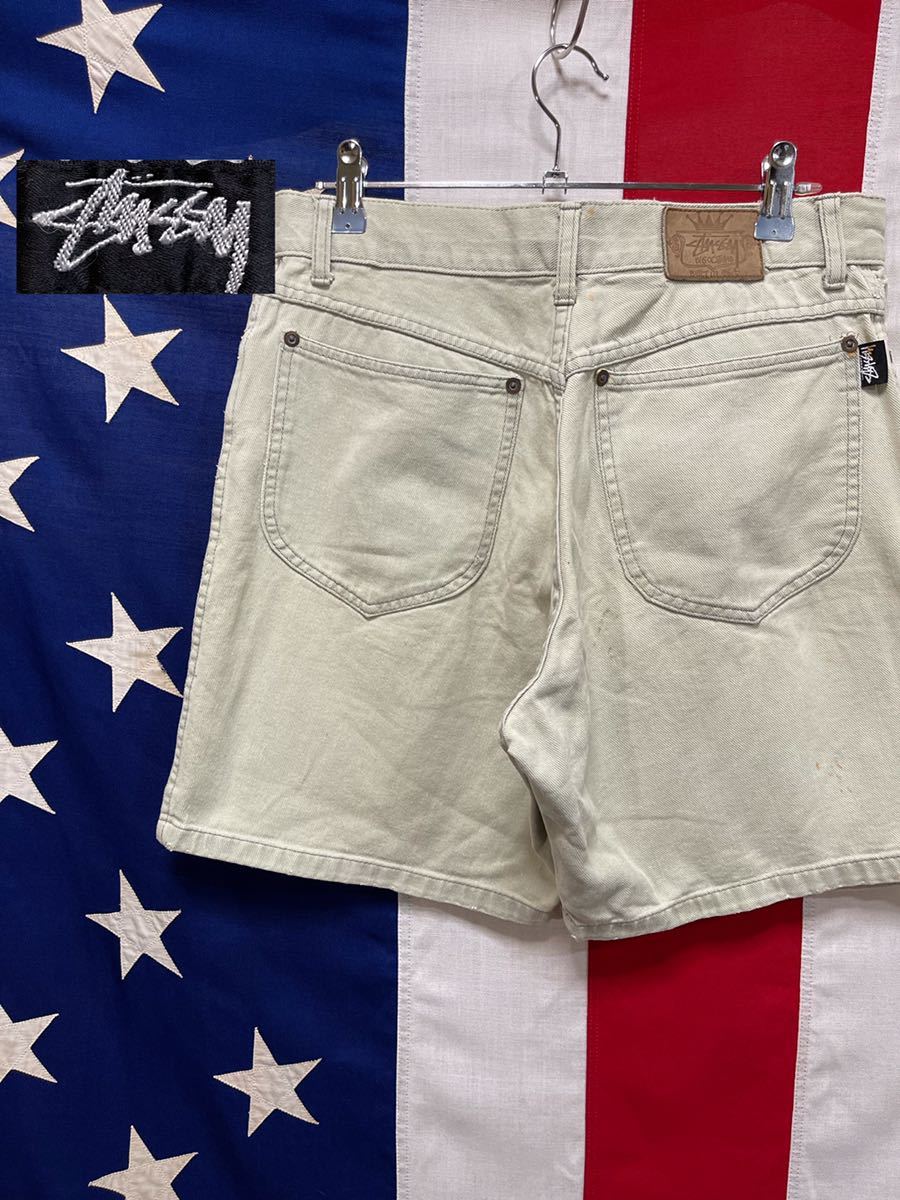 ☆80's☆USA製☆OLD STUSSY☆オールドステューシー☆黒タグ☆デニム