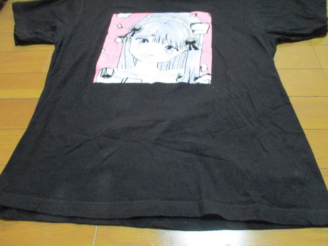 ヤフオク 可愛い 萌え イラスト Tシャツ Lサイズ 黒 ブラ