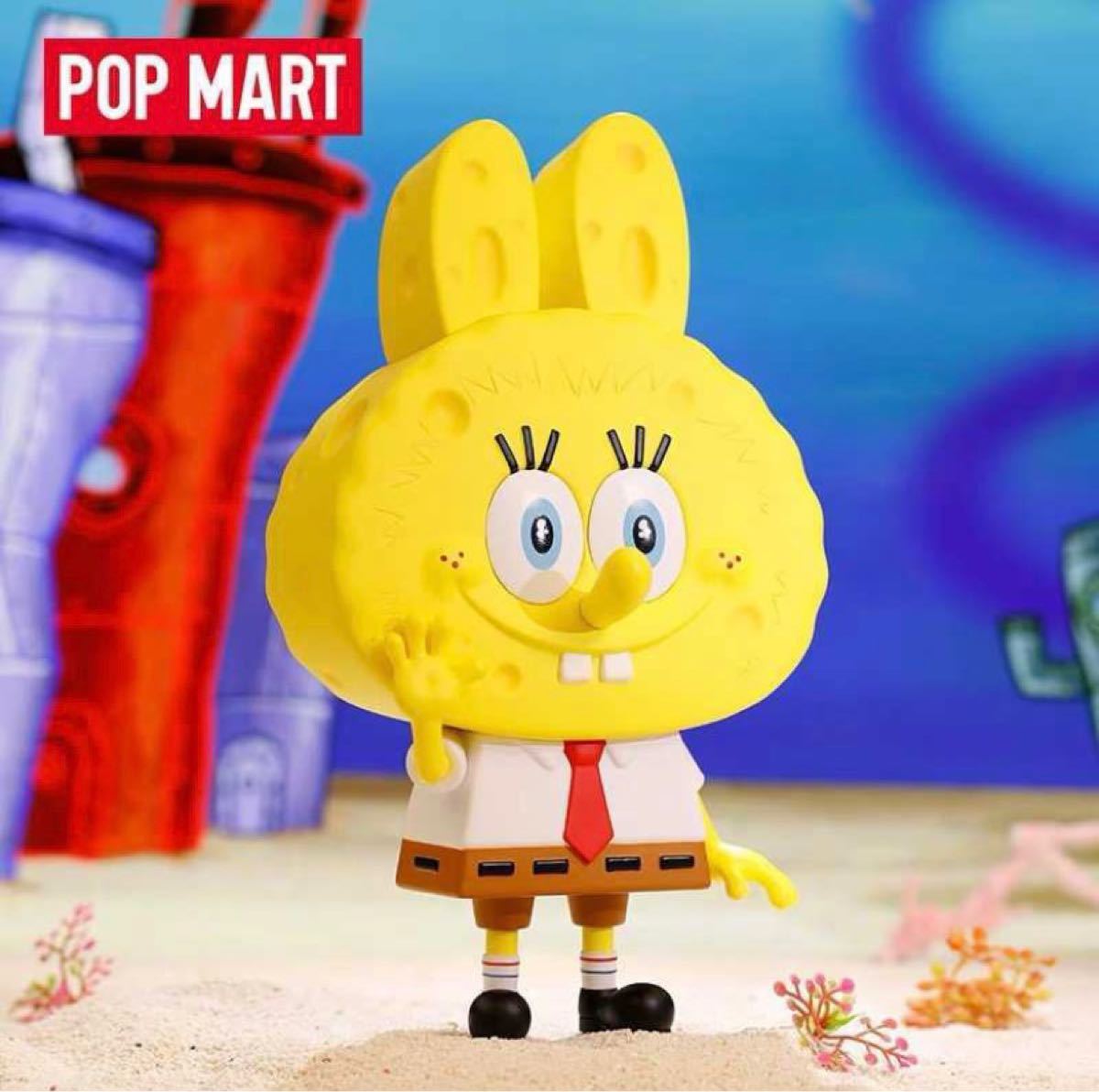 Paypayフリマ Popmart Labubu Bigスポンジボブ フィギュアが遂に発売