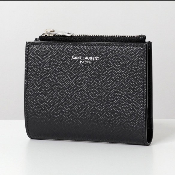 [新品未使用品・正規品]SAINT LAURENT  サンローラン　コンパクトウォレット　二つ折り財布