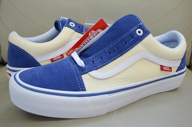 新品未使用 VANS バンズ OLD SKOOL PRO オールドスクール プロ 定価11,000円 ネイビー クラシックホワイト US9 27センチ 送料無料