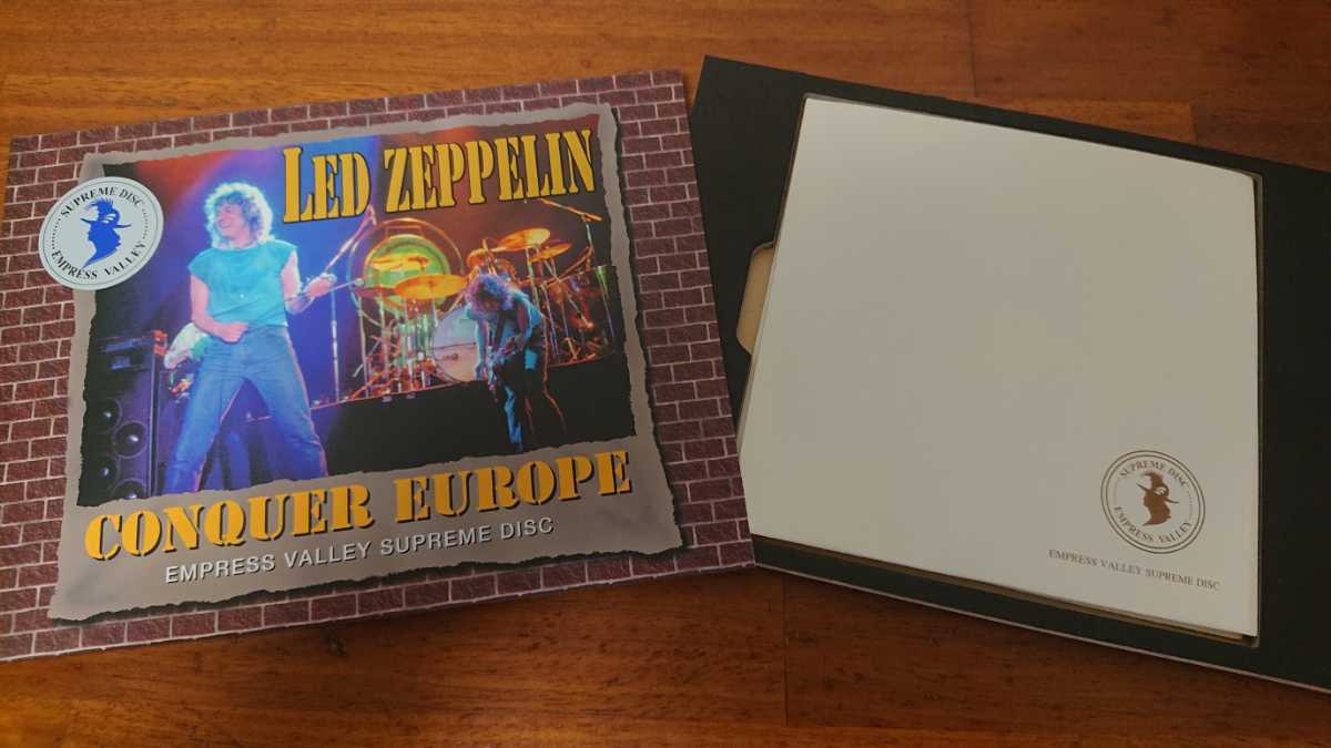 初期名盤！☆EMPRESS VALLEY エンプレスバレイ☆ Led Zeppelin “CONQUER EUROPE”_画像4