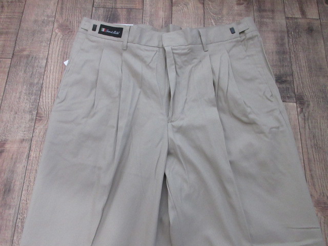  unused new goods Frank *mi shell water repelling processing high class chinos beige 70x65cm