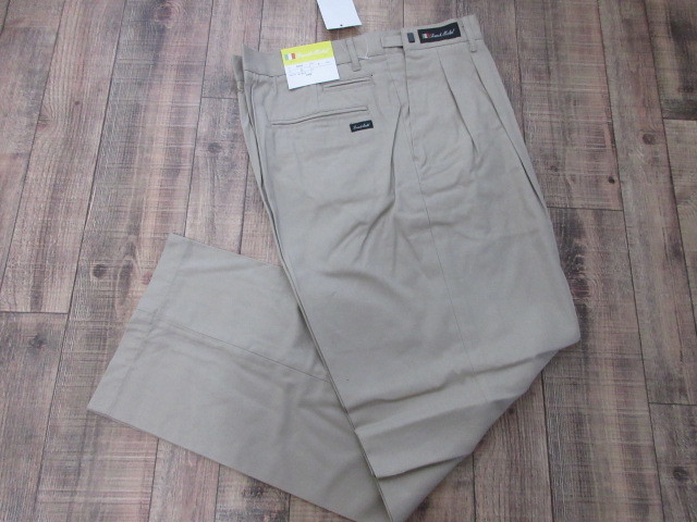  unused new goods Frank *mi shell water repelling processing high class chinos beige 70x65cm