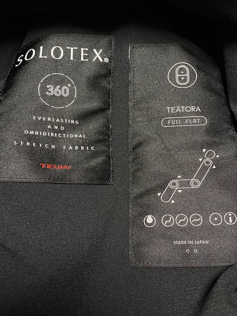 TEATORA FULLFLAT WALLET JKT SOLOTEX ウォレットジャケット ブラック