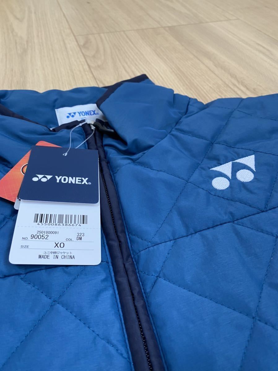  free shipping Yonex heat Capsule T i 90052 DM Uni XO tag attaching new goods unused Golf tennis p Ractis wear outer cotton inside jacket 