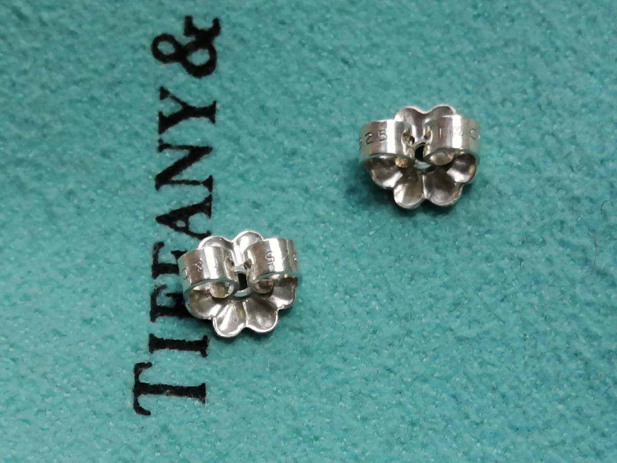 TIFFANY&CO. ティファニー スクリブル ピアス TIFFANY&CO. ティファニー スクリブル ピアス