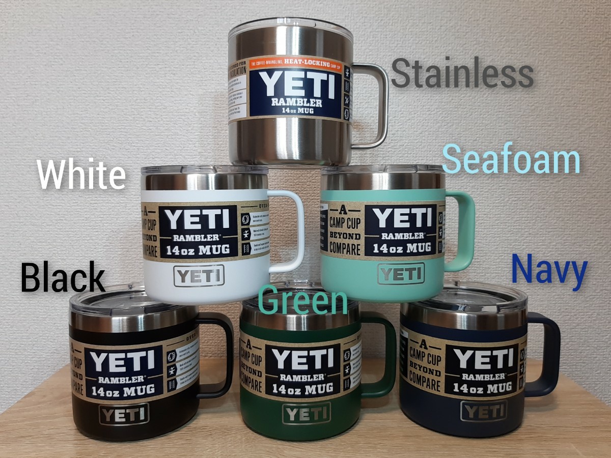 新品  2個　YETI イエティ ランブラー マグ 14oz  タンブラー