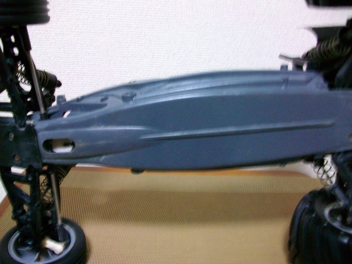 *[ super-discount Medama commodity ] Tamiya DT-03 racing Fighter chassis big tire superior article? mechanism less M attaching parts taking details unknown present condition Junk treat!