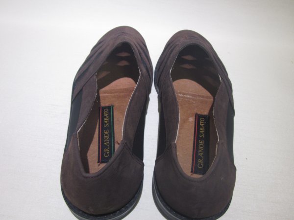 GRANDE SABATO original leather n back made in Japan dark brown 25 centimeter 