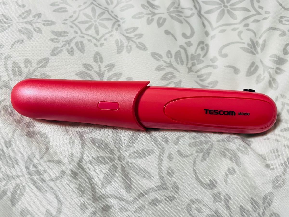 テスコム　(TESCOM) ISC200-P (ピンク) コードレス ヘアアイロン　携帯用