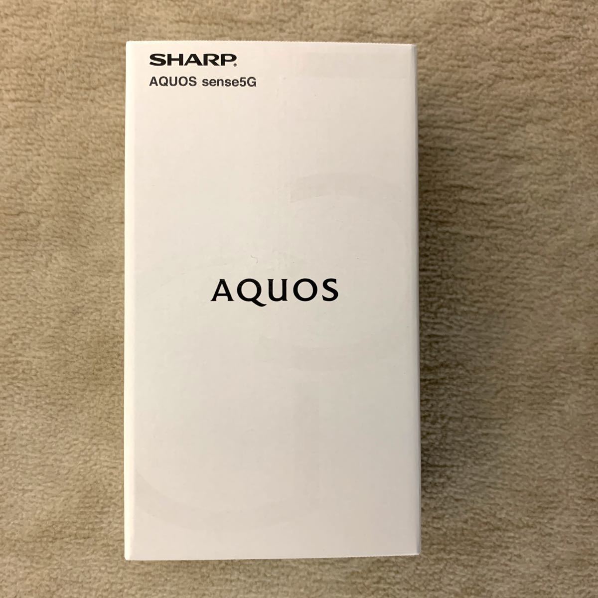 新品未開封】AQUOS sense5G ブラック simフリー-