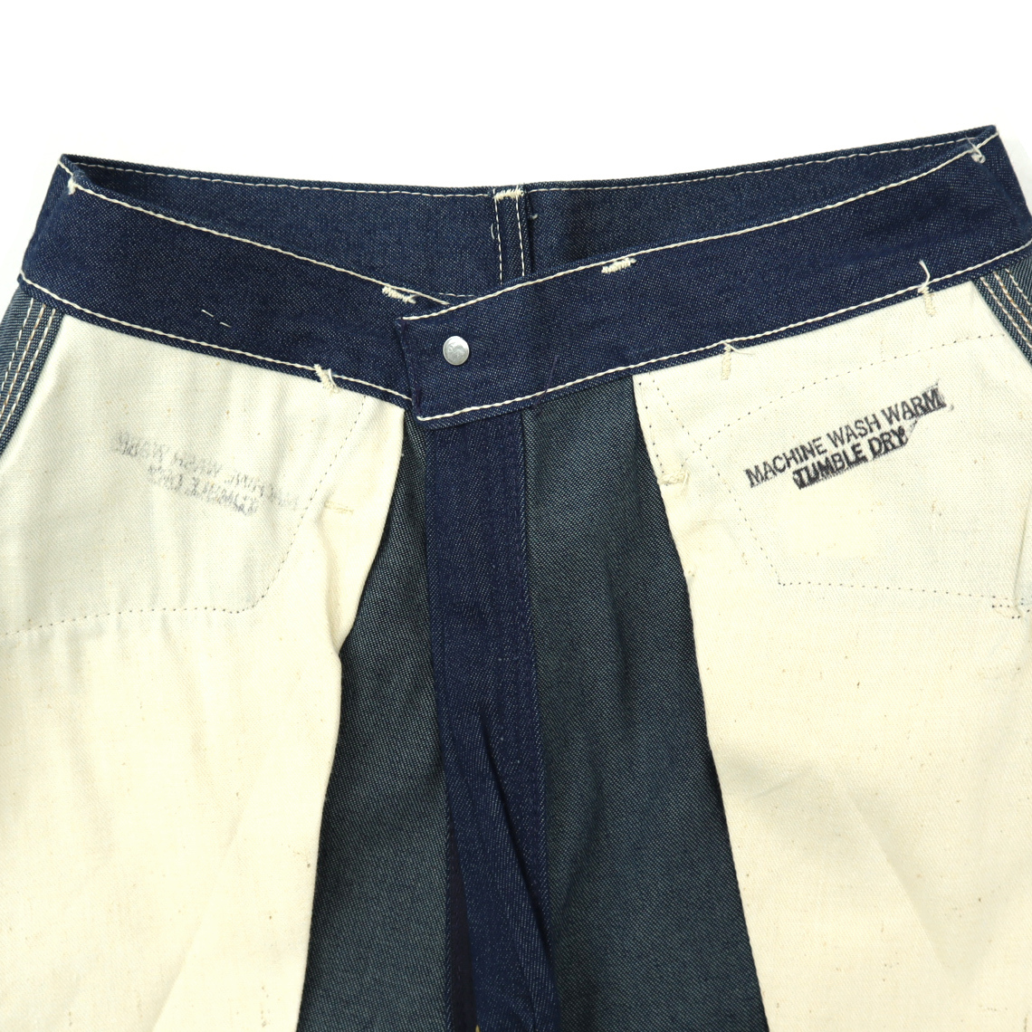 * free shipping * dead stock 70s 80s Vintage DEE CEEti-si- Denim painter's pants Work jeans men's lady's old clothes 
