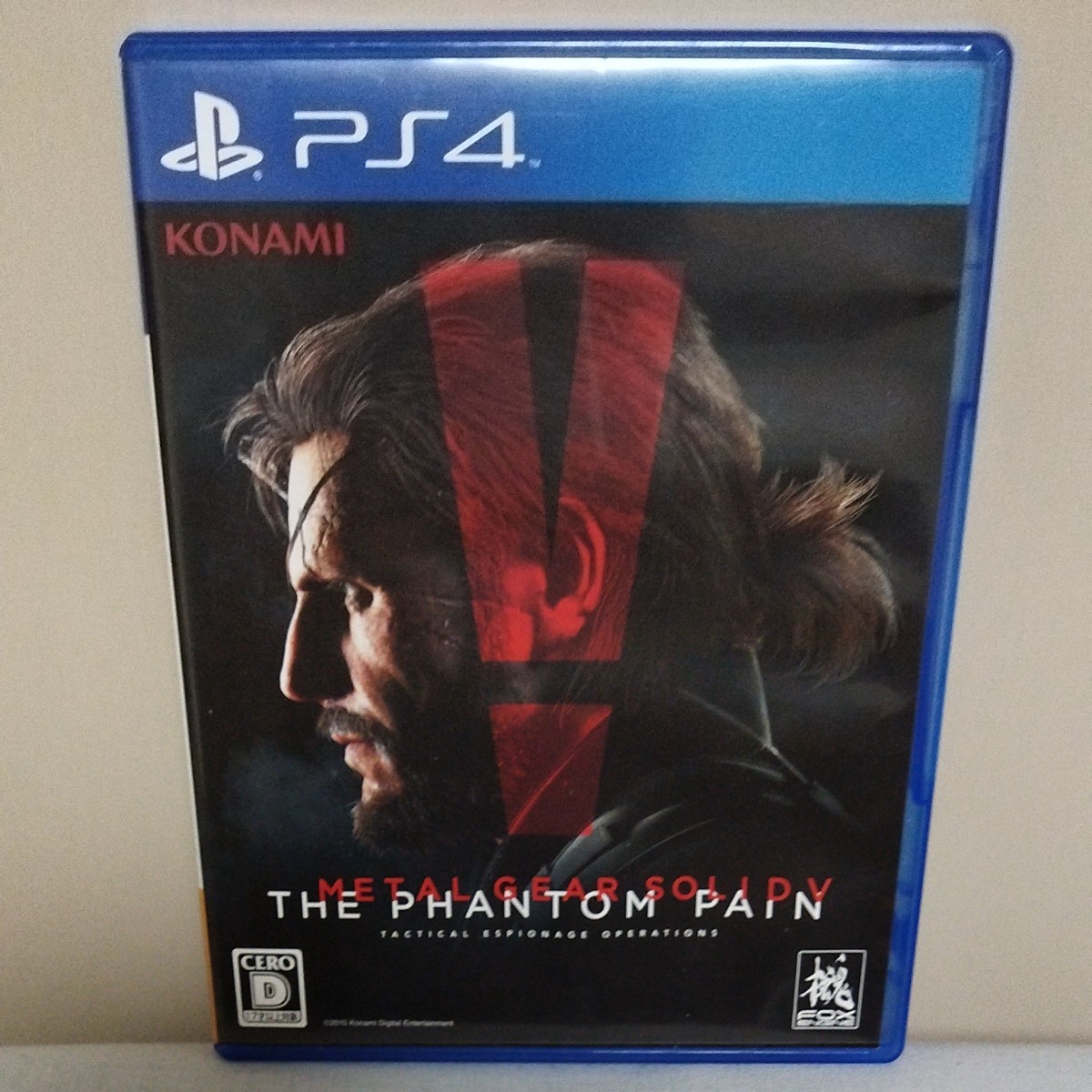 PS4　メタルギアソリッド5 ファントムペイン　THE PHANTOM PAIN