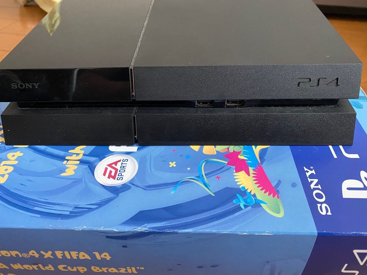 美品　PlayStation4 500GB ２つゲーム付き　コントローラー2つ付き