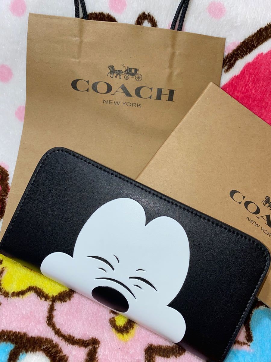 Paypayフリマ Coach 長財布 限定 ディズニーコラボ 新品 Paypayフリマ Coach 長財布 限定 ディズニーコラボ 新品