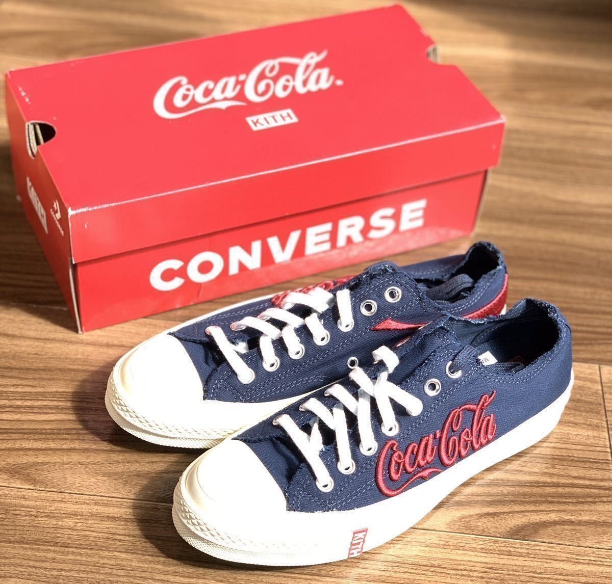 【27.5cm】KITH x Coca-Cola x Converse Chuck Taylor 70 コカコーラ コンバース チャックテイラー 70 新品未使用 US9 UK9 CT70_画像1