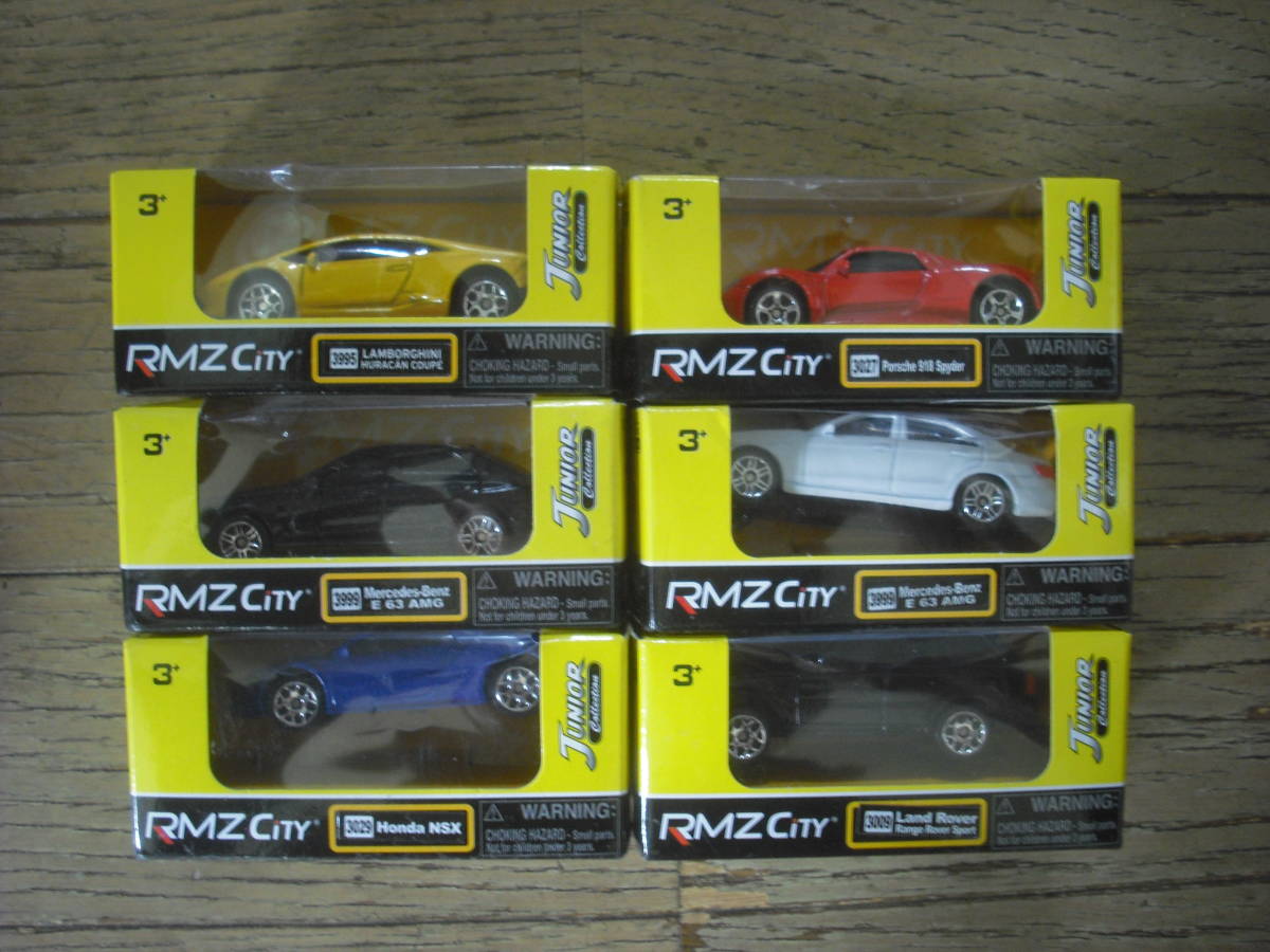 ミニカー：RMZ CiTY　JUNIOR Collection　６個_画像1