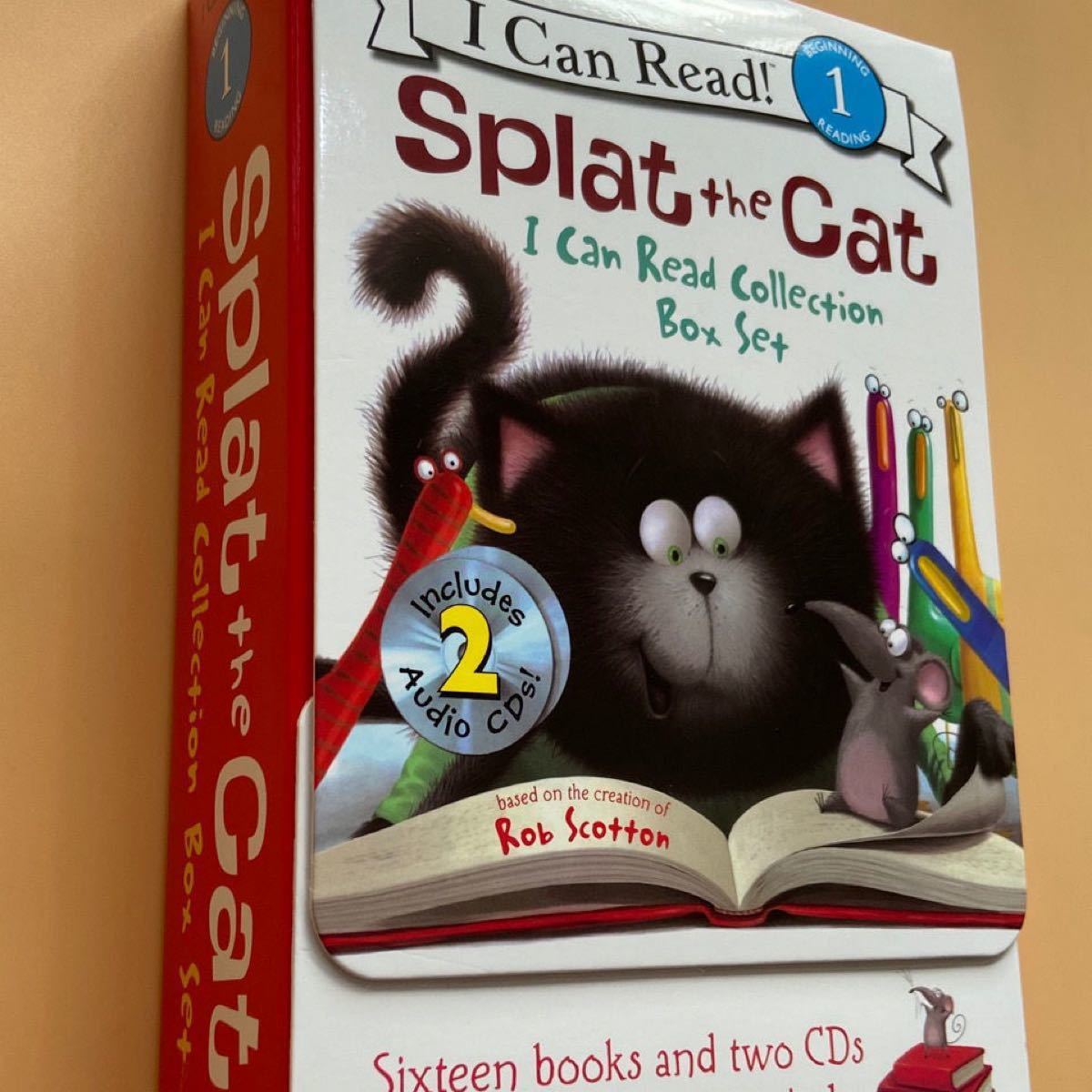 新品　Splat the Cat 16冊 I Can Read Level 1 英語絵本　多読　ペン別売り