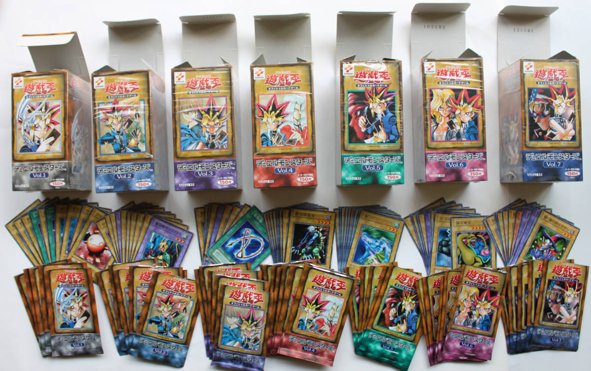 Yuk003 遊戯王 貴重初期 デュエルモンスターズ Vol,1~7 空 Yuk003 遊戯王 貴重初期 デュエルモンスターズ Vol,1~7 空