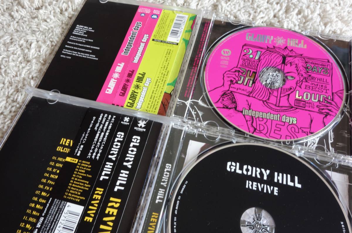 GLORY HILL グローリーヒル CD DVD 4枚セット 「independent days」 「REVIVE」 「With No Love」 「Clashin’ GOING NOWHERE TOUR 08-09」_画像6