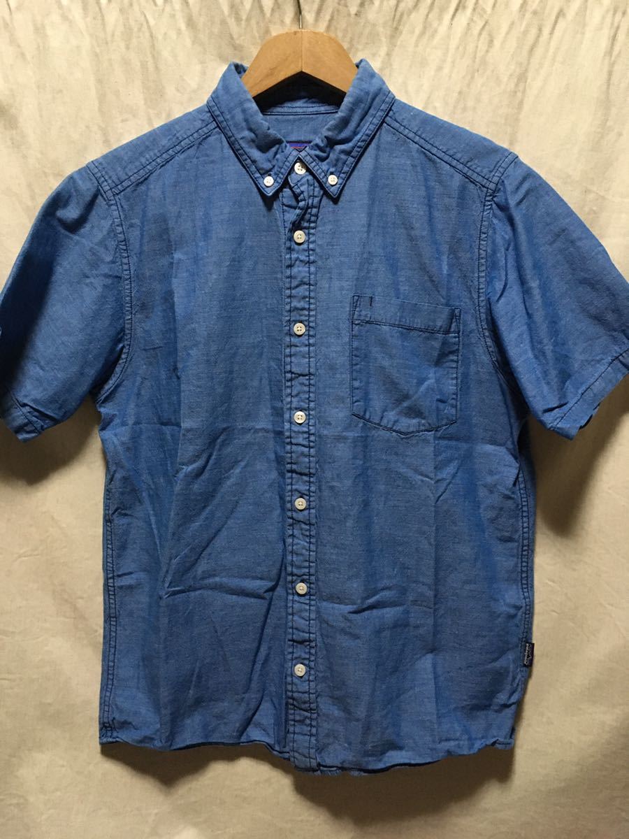 新品入荷 シャンブレー シャツ ブラフサイド patagonia B/D ボタン
