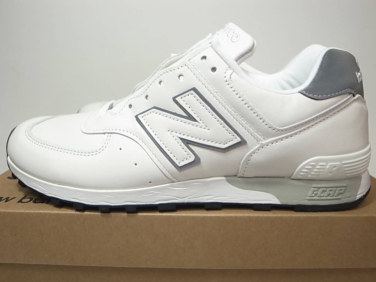 新品 New Balance M576WWL 27.5 オールレザー UK 白 | bergosafety.com.br