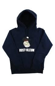 【新品】 Supreme RUST-OLEUM NAVY HOODED SWEATSHIRT hoodie XL シュプリーム　Box Logo rare new ネイビー　希少