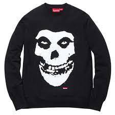 【新品】 Supreme MISFITS SWEATSHIRT BLACK XL シュプリーム　Box Logo rare new ブラック　希少_画像1