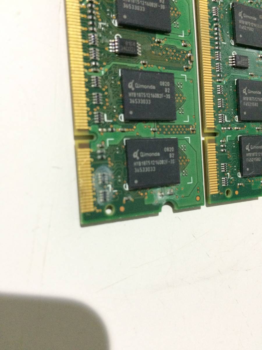 中古品 DDR2 PC2-667 2GB(512M*4) 現状品_画像6