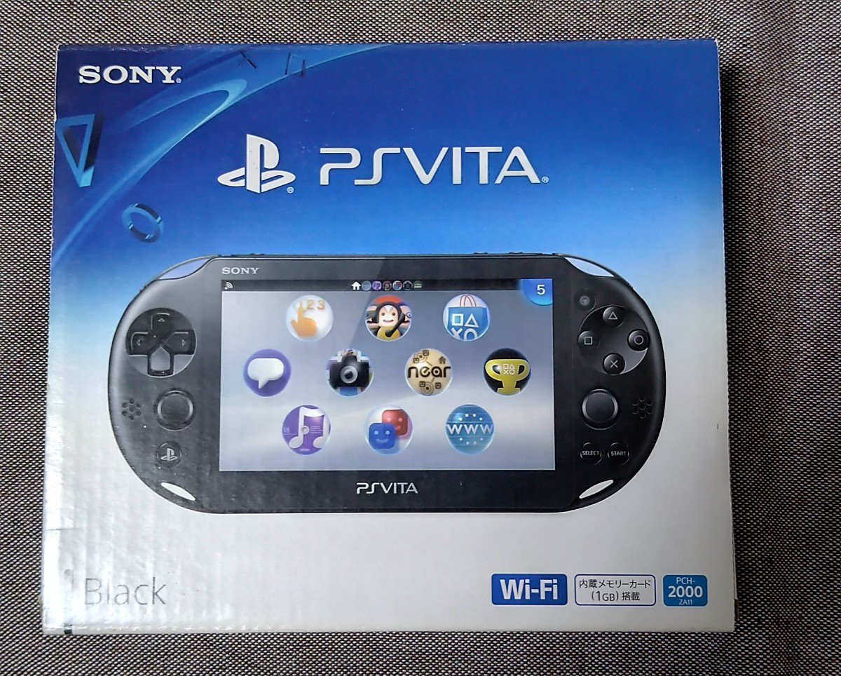 PlayStation Vita 3G/Wi-Fiモデル クリスタル・ブラック 限定版 PCH