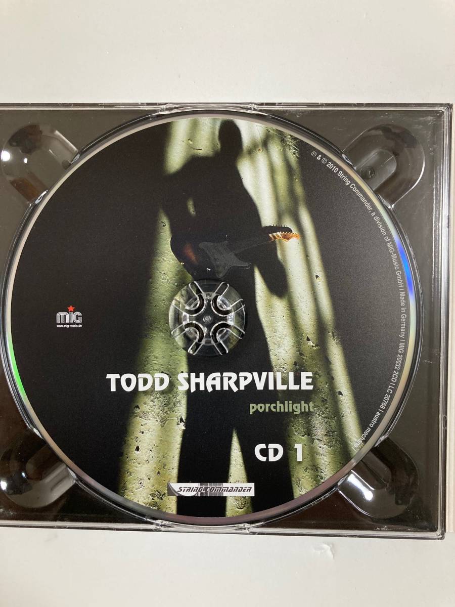 【ブルース】トッド・シャープビル（TODD SHARPVILLE) 「porchlight」(レア)中古CD(2枚組）、ドイツオリジナル初盤、BL-820_画像3