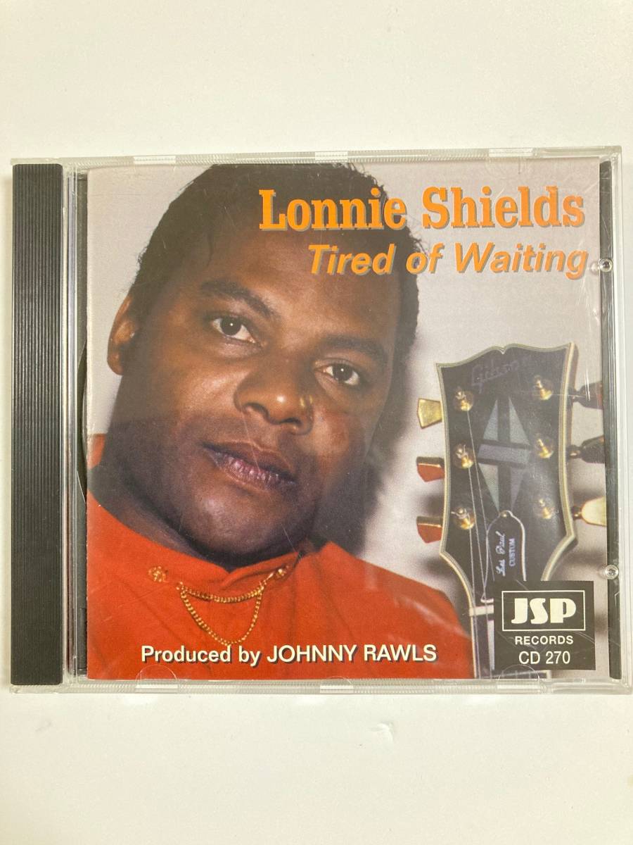 【ブルース】ロニー・シールズ（Lonnie Shields) 「Tired of Waiting」(レア)中古CD、UKオリジナル初盤、BL-822_画像1