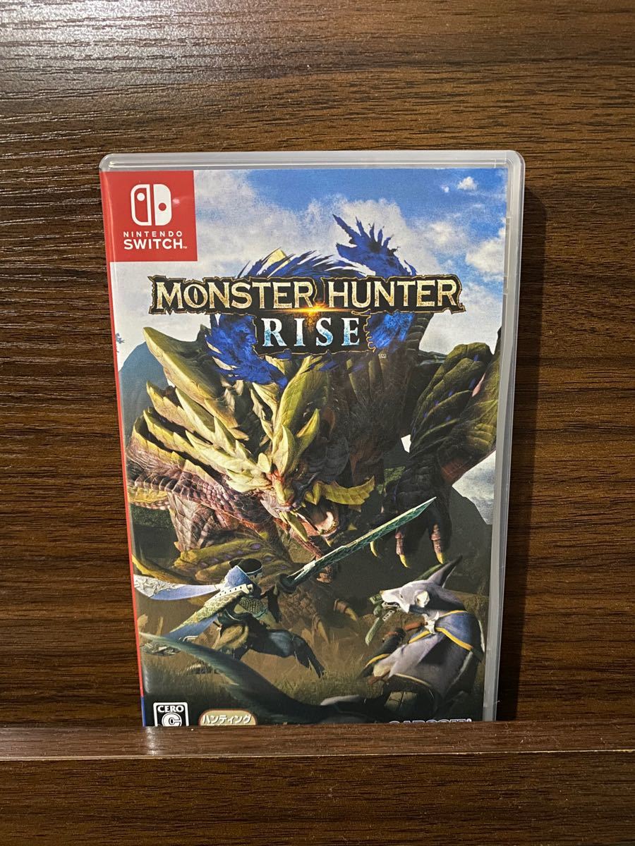 モンスターハンターライズ　Monster Hunter Rise パッケージ版カセット Switchソフト