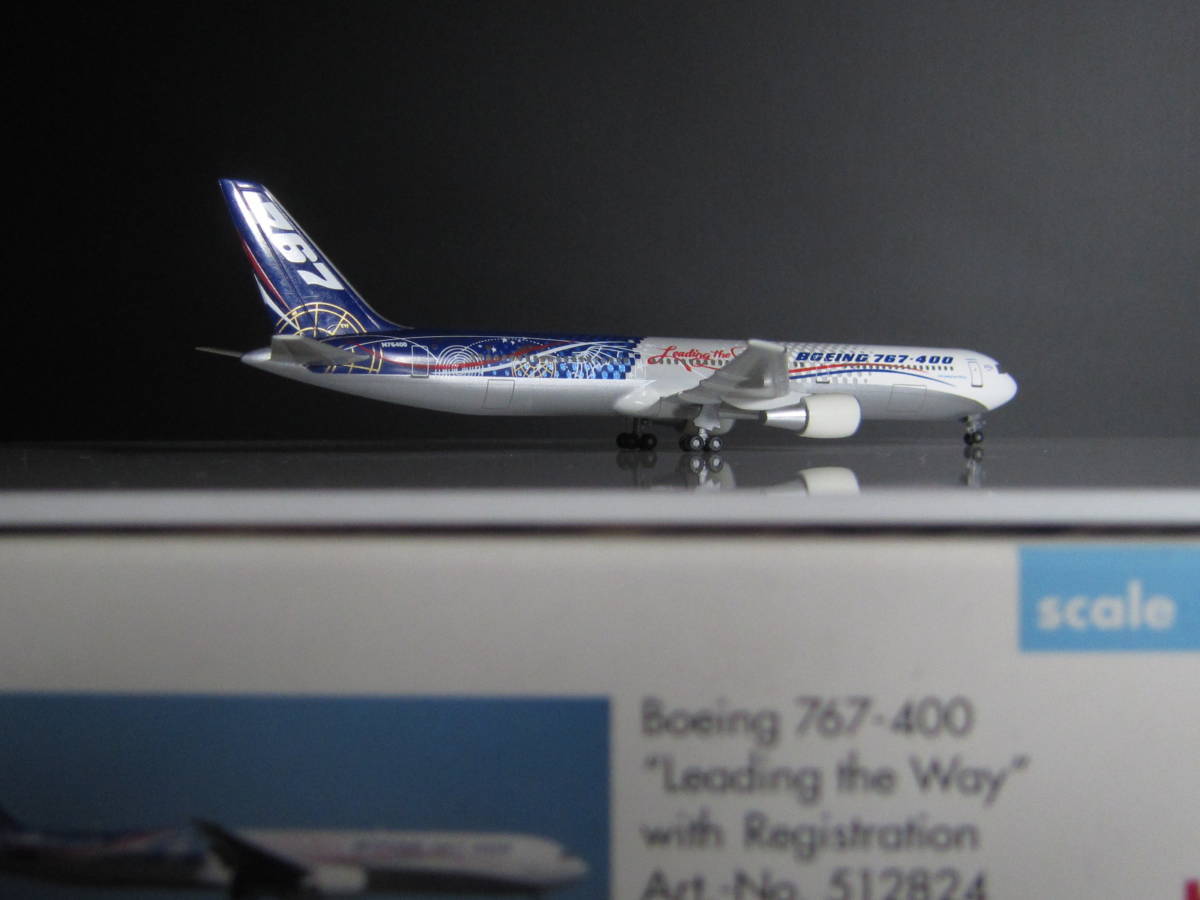 ◆ＢＯＥＩＮＧ [N76400] Ｌｅａｄｉｎｇ ｔｈｅ Ｗａｙ◆Herpa Wings[512824]1:500◆Ｂ７６７－４００_画像4