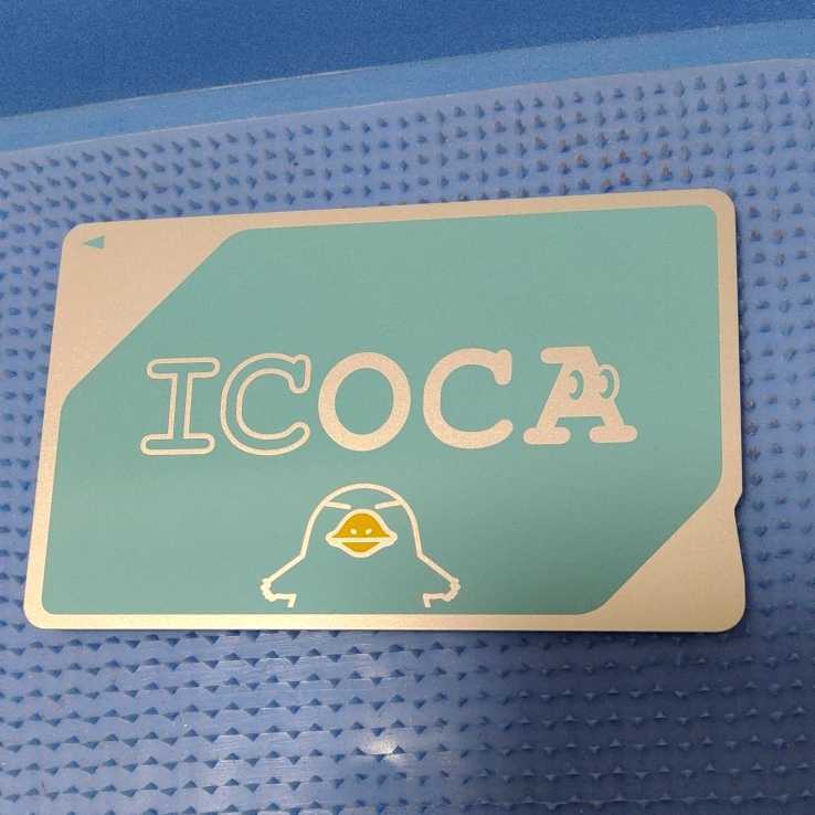 JR西日本 ICOCA Suicaと相互利用可 デポのみ 通常デザイン イコカ 送料84円～_画像1