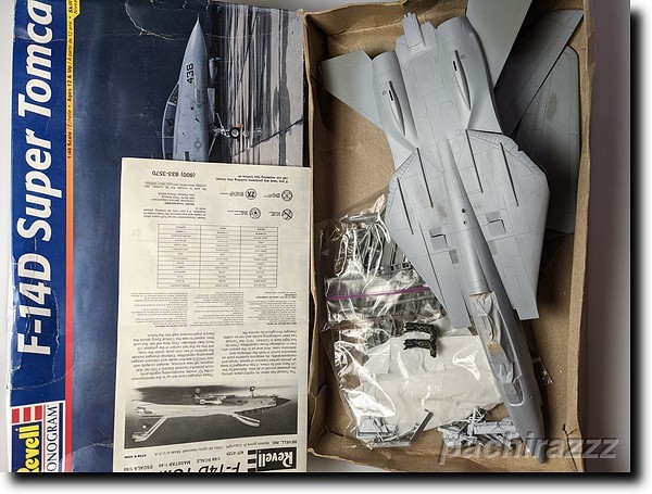 レベル/モノグラム 1/48 F-14D スーパートムキャット (製作途中