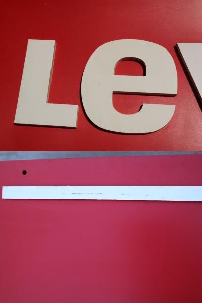 USA製 Levi's リーバイス ビンテージ ストア 店舗 サイン 看板_僅かな汚れ