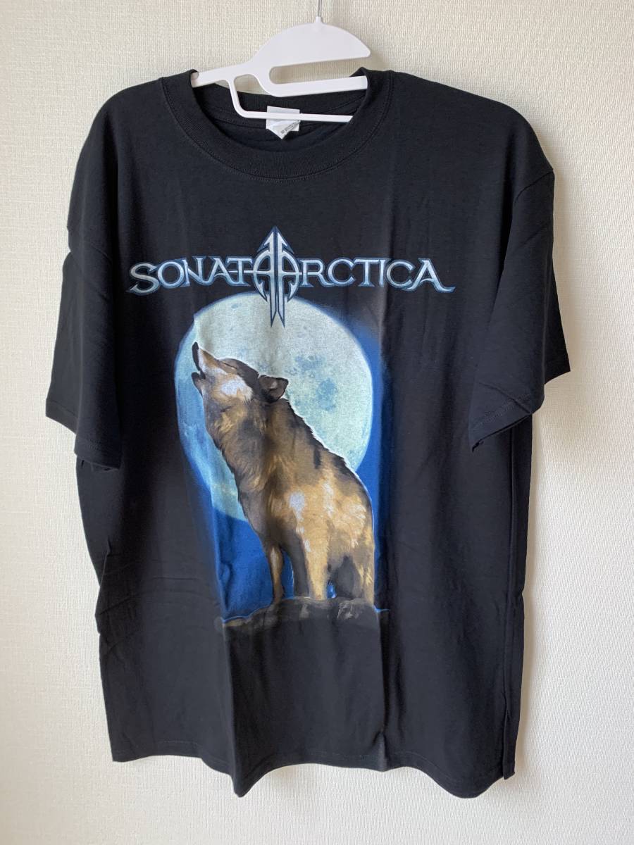 0513-014 正規品 服 Sonata Arctica ソナタ・アークティカ メンズファッション メタルTシャツ ロック Tシャツ トップス XLサイズ_画像1