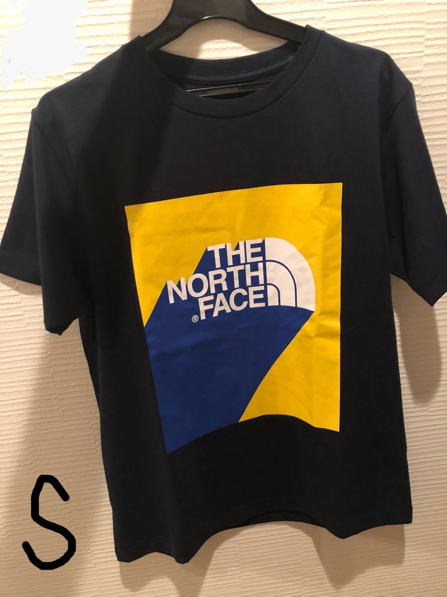 新品 Sサイズ  THE NORTH FACE ノースフェイスTシャツ 半袖 ザノースフェイス NT31942 ネイビー メンズ