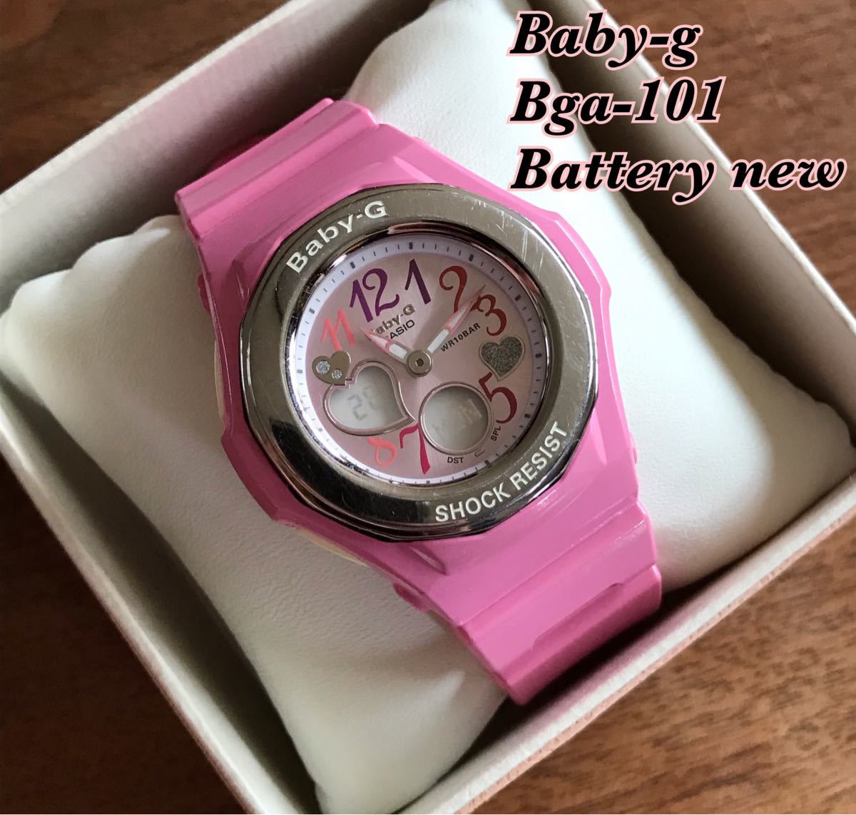 Baby-g レディース デジアナ ピンク ハート 電池新品 デジタル Baby-g レディース デジアナ ピンク ハート 電池新品 デジタル