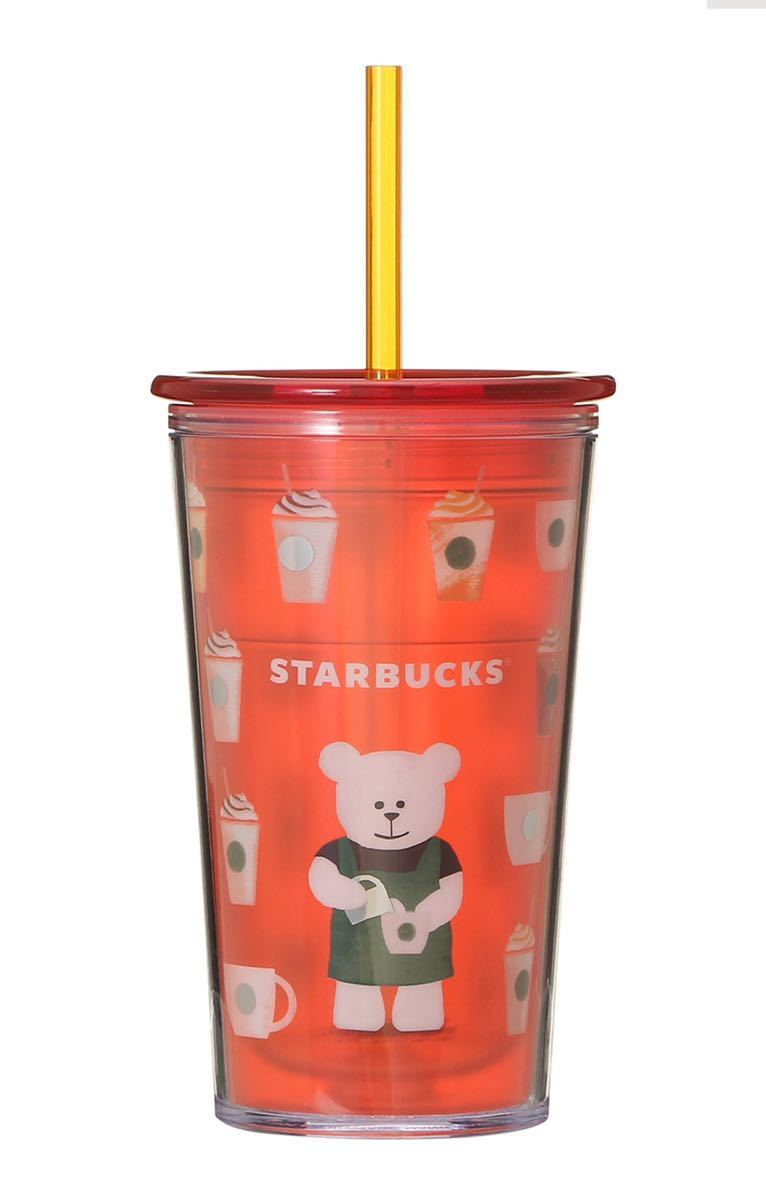 25周年　限定品　 スターバックス　コールドカップタンブラーベアリスタレッド355ml スタバ_画像6