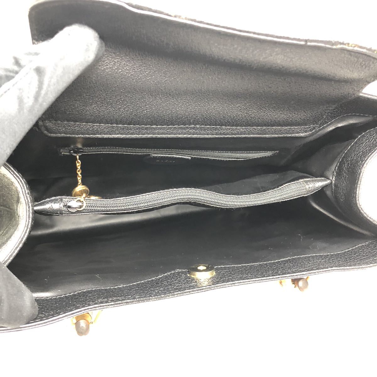 グッチ GUCCI トートバッグ バンブー スエード×レザー ブラック グッチ GUCCI トートバッグ バンブー スエード×レザー ブラック