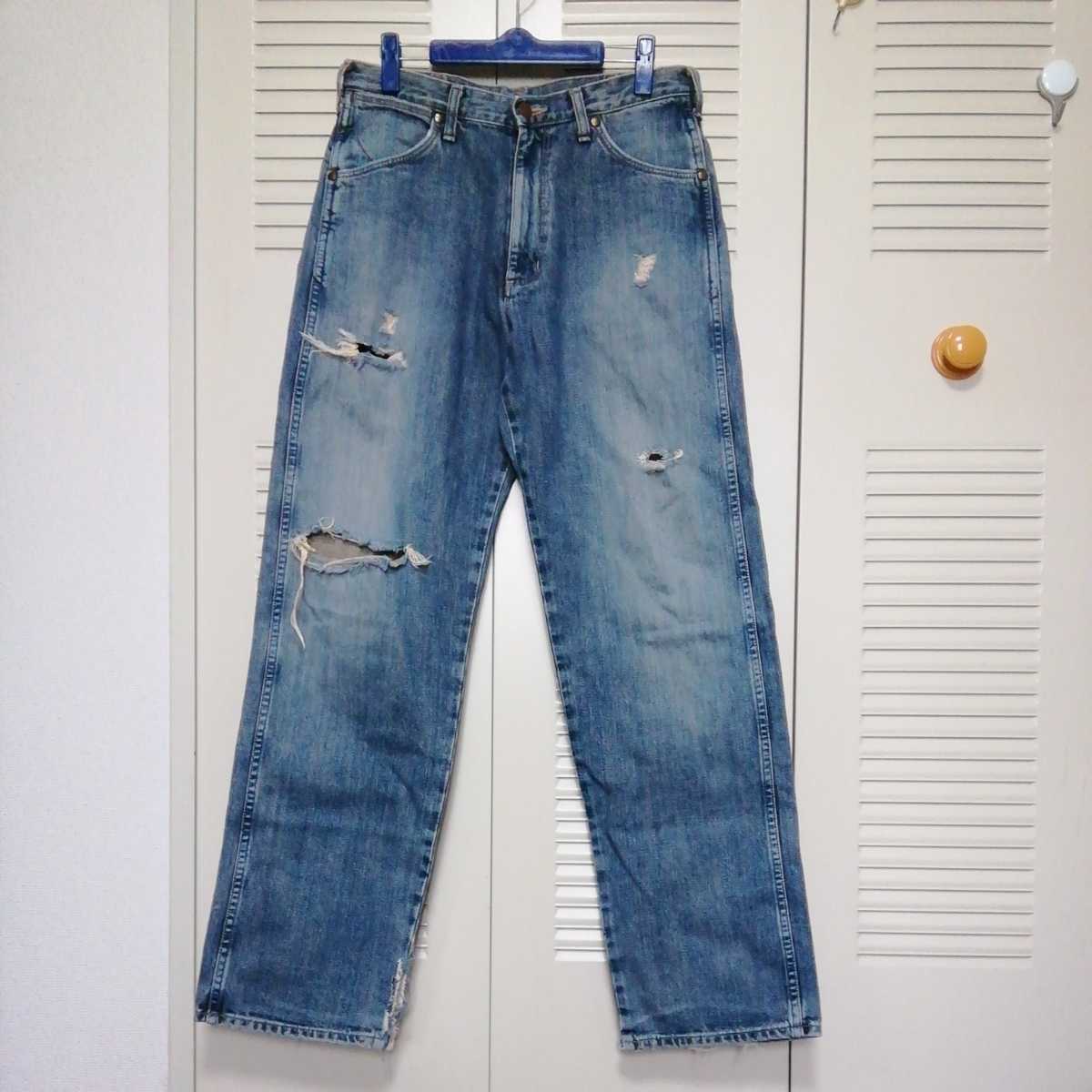 古着 Wrangler ラングラー 大人女性の ジーンズ ジーパン メンズ ズボン サイズ30 ブルー系 おすすめ特集