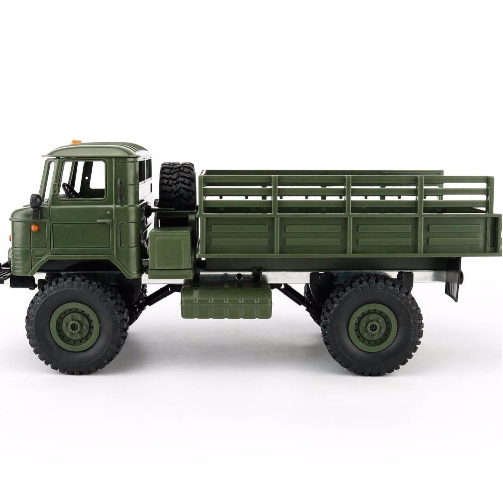 s1745 Wpl 1 B-24リモートコントロール軍用トラックdiyのオフロード4WD rcカー4ホイールバギードライブクライミ_画像3