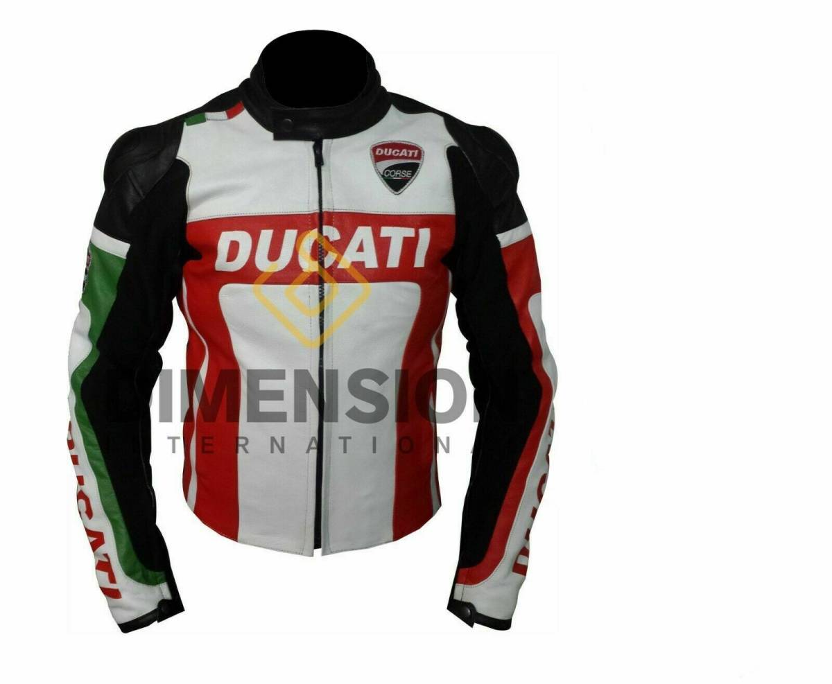 du 海外　限定 送料込み ドゥカティ　Ducati レーシング レザージャケット　　サイズ各種 3